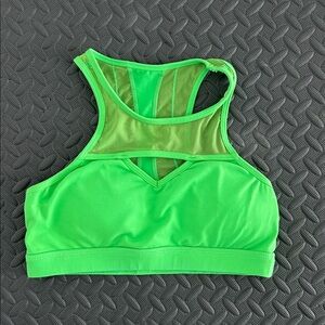 BuffBunny Lime Green Activewear Top